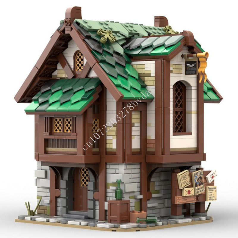 Home Office Tax - 1688 PCS 중세 세금 사무소 빌딩