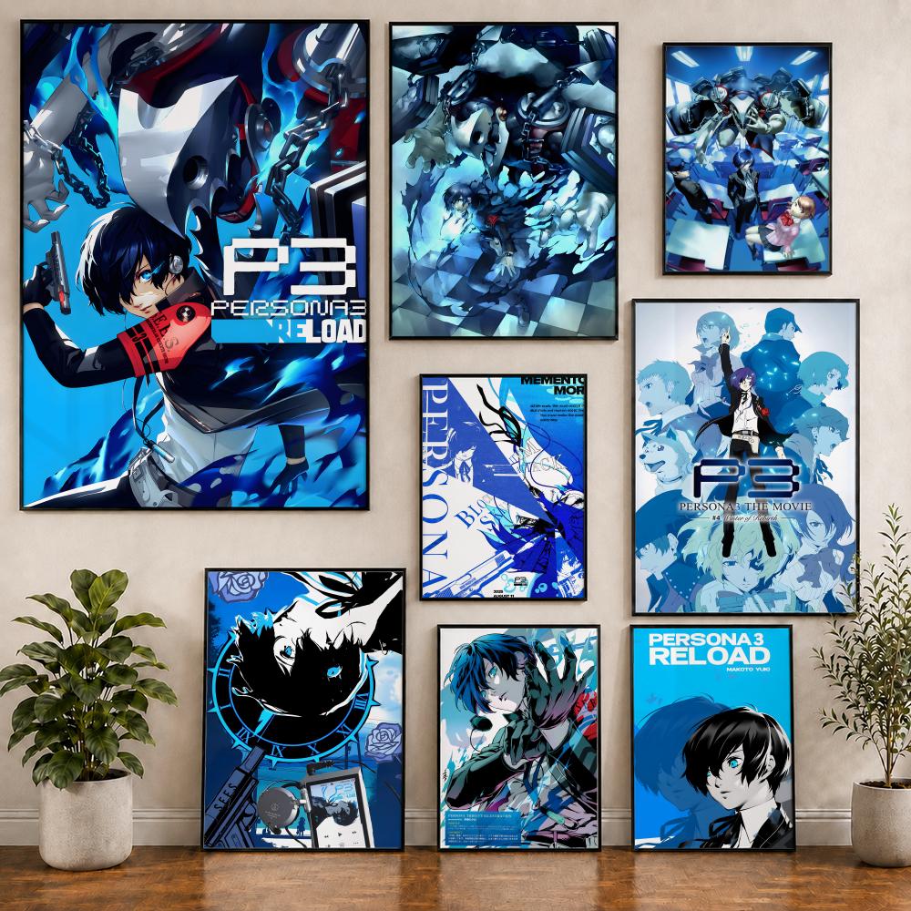 Home Office Hours - 게임 P-Persona3 SEES 다크 아워 포스터