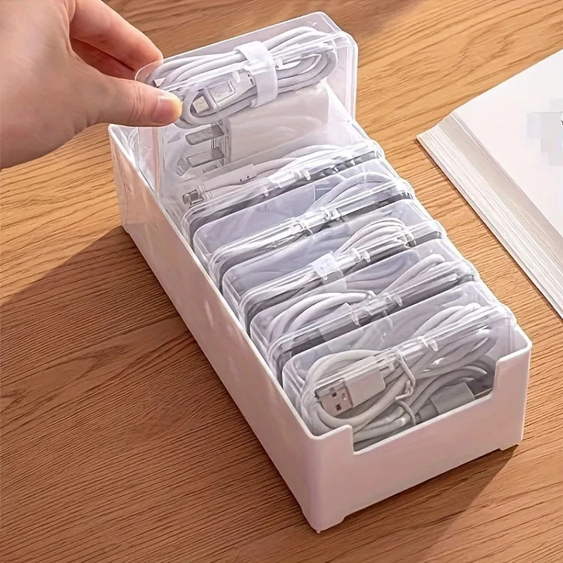 7칸 데이터 케이블 보관함, 사무실 책상 및 가정용 케 - Home Office Organization 리뷰 및 가격