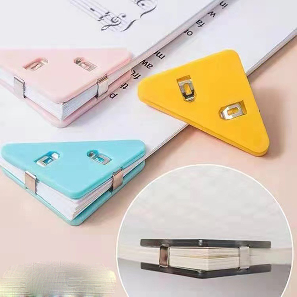 30Pcs 크리 에이 티브 삼각형 클립 빌 클립 책 종 - Home Office Organization 리뷰 및 가격