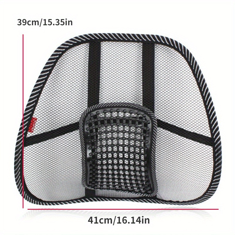 통기성 좋은 아이스 실크 자동차 요추 지지 패드(마사지 - Mesh Back Cushion 리뷰 및 가격