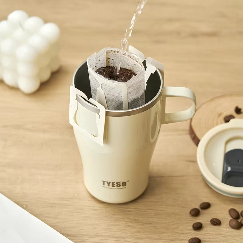 티에소 400ml 손잡이가 있는 보온병, 스테인리스 스 - Home Office Hours 리뷰 및 가격
