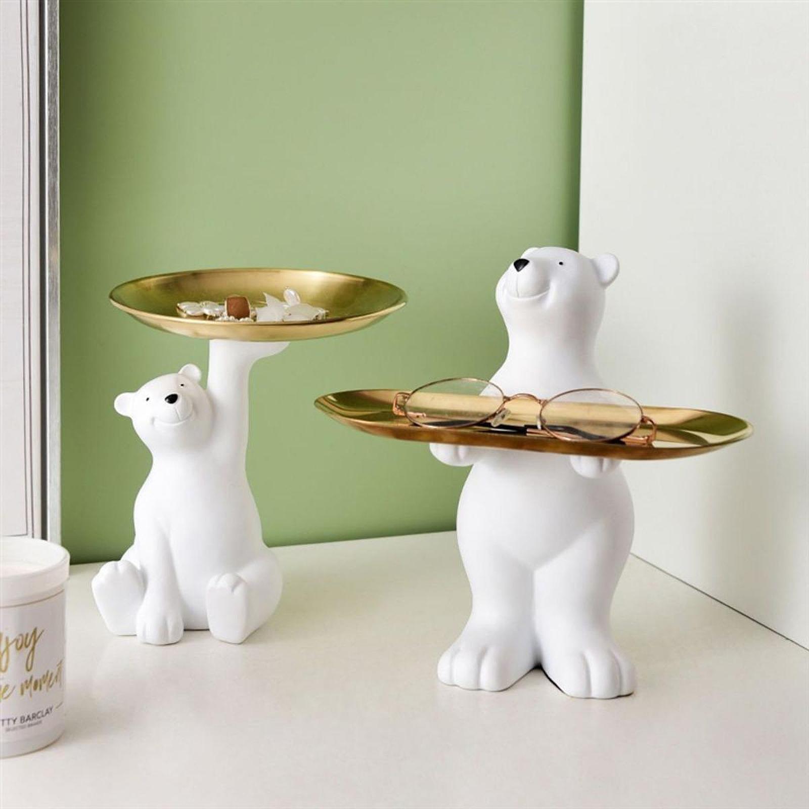 곰 모양 책상 정리함 다용도 보석 귀걸이 반지 트레이  - Home Office Bookshelves 리뷰 및 가격