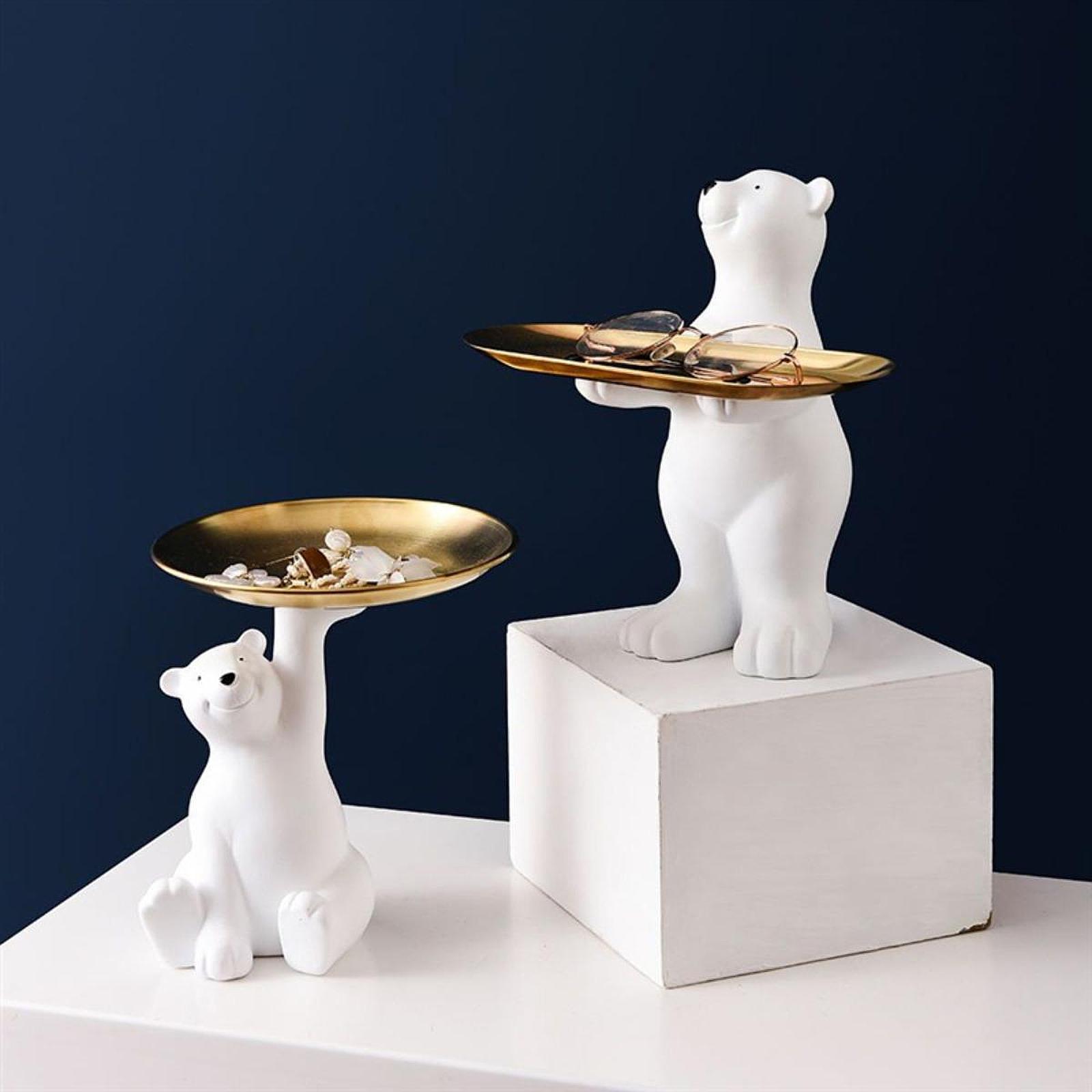 곰 모양 책상 정리함 다용도 보석 귀걸이 반지 트레이  - Home Office Bookshelves 리뷰 및 가격