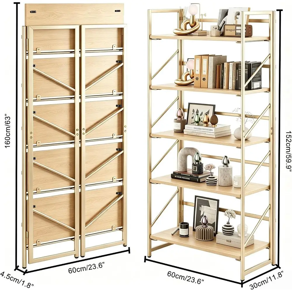 2-in-1 컨버터블 책장, 홈 오피스용 5단 식물 스 - Home Office Bookshelves 리뷰 및 가격