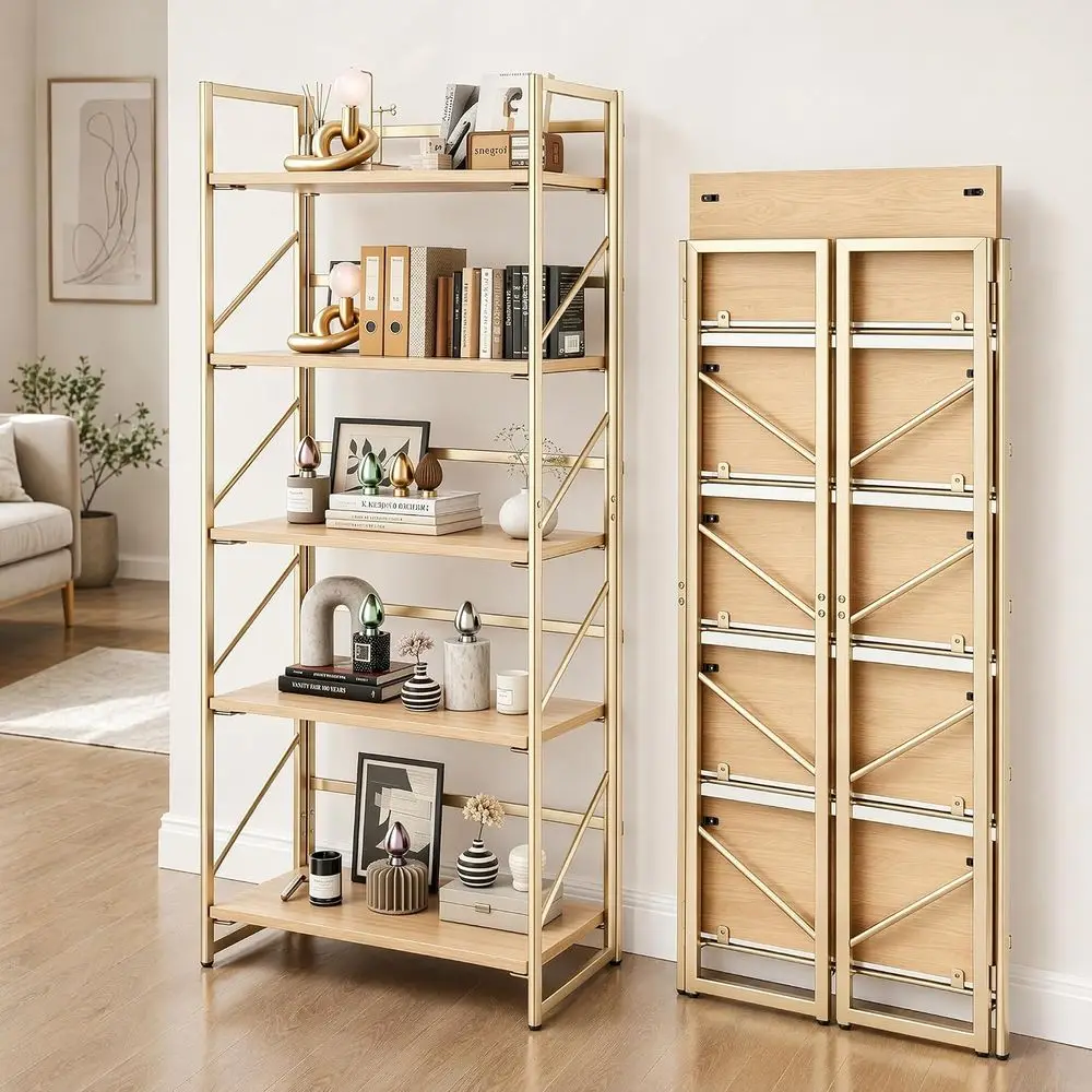 2-in-1 컨버터블 책장, 홈 오피스용 5단 식물 스 - Home Office Bookshelves 리뷰 및 가격
