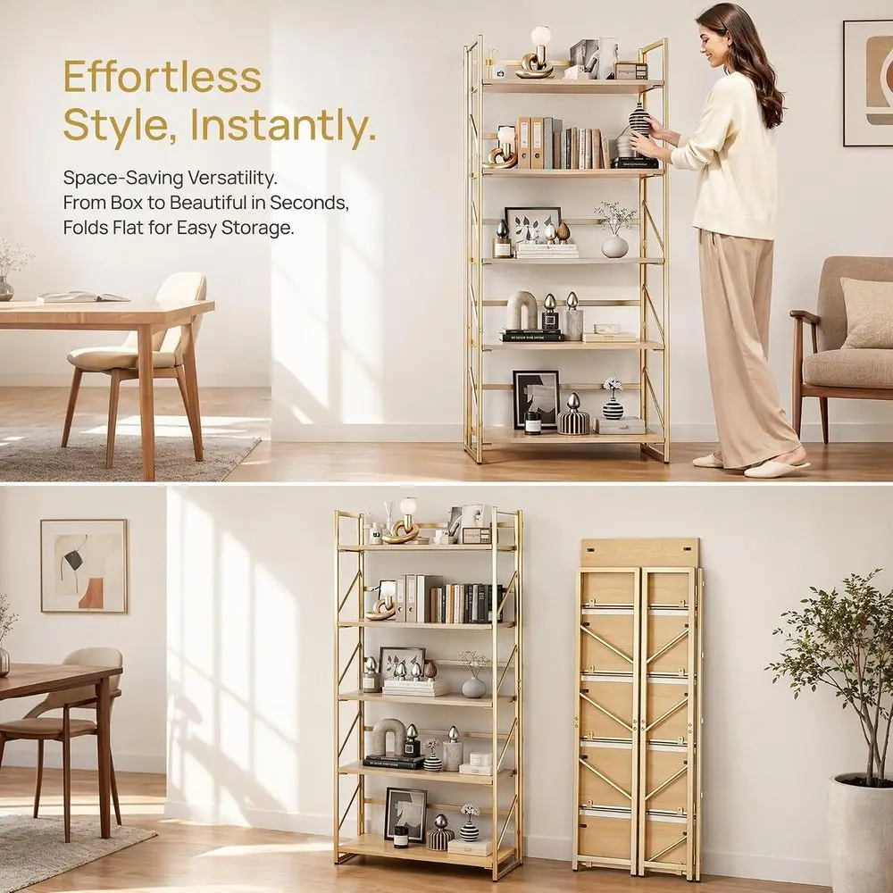 2-in-1 컨버터블 책장, 홈 오피스용 5단 식물 스 - Home Office Bookshelves 리뷰 및 가격