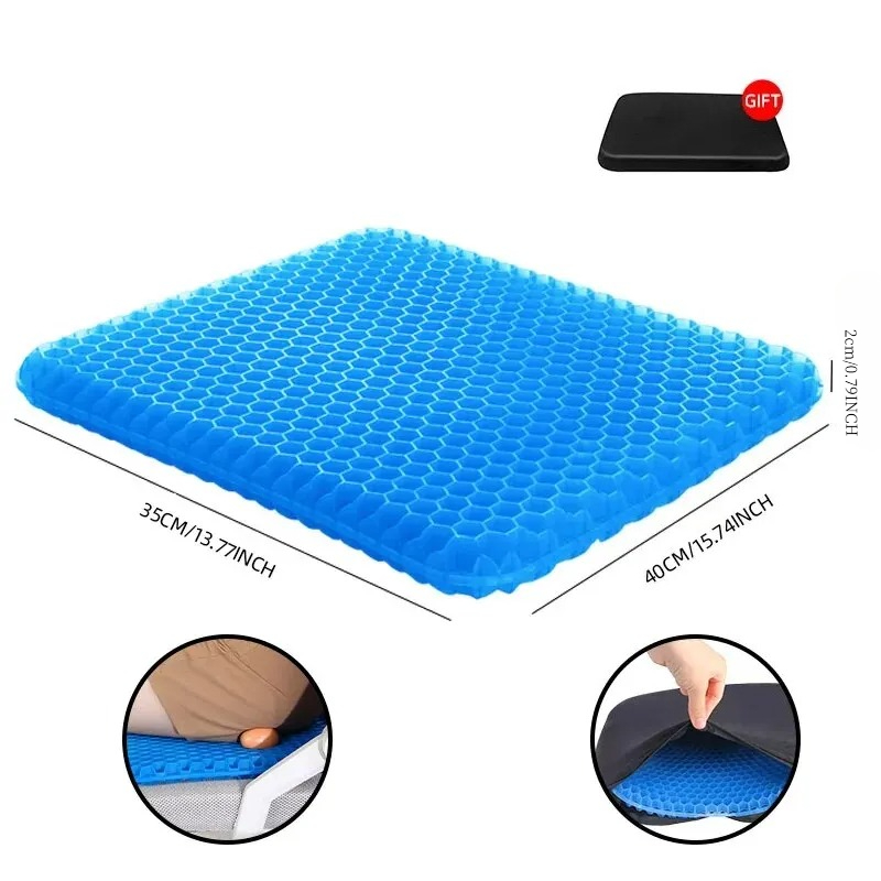 엑스트라 두꺼운 젤 시트 쿠션 통기성 허니콤 디자인으로 - Mesh Back Cushion 리뷰 및 가격