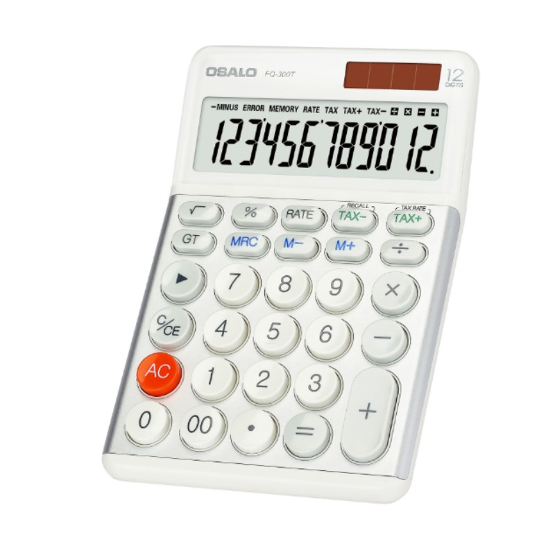 OSALO 300t 12자리 태양광 데스크탑 계산기 - - Home Office Tax 리뷰 및 가격