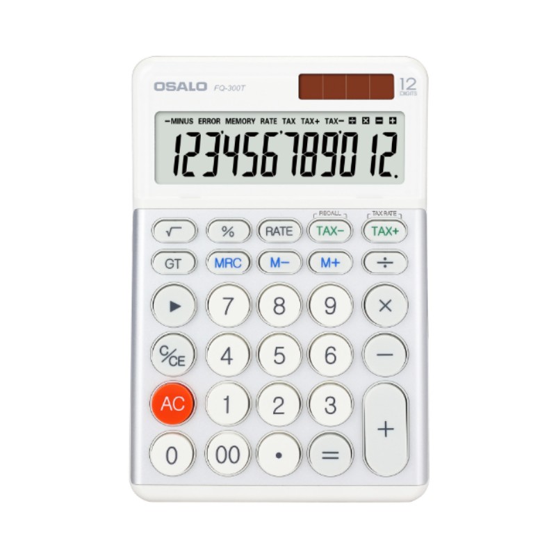 OSALO 300t 12자리 태양광 데스크탑 계산기 - - Home Office Tax 리뷰 및 가격
