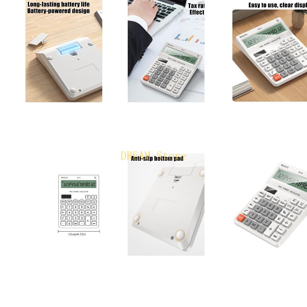 예산 계획 및 연구를 위한 LCD 화면이 있는 12자리 - Home Office Tax 리뷰 및 가격