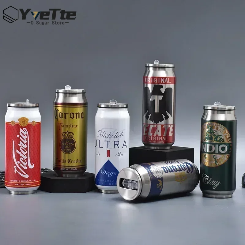 304 스테인리스 스틸 보온컵 500ml 온냉 보온 텀 - Home Office Hours 리뷰 및 가격