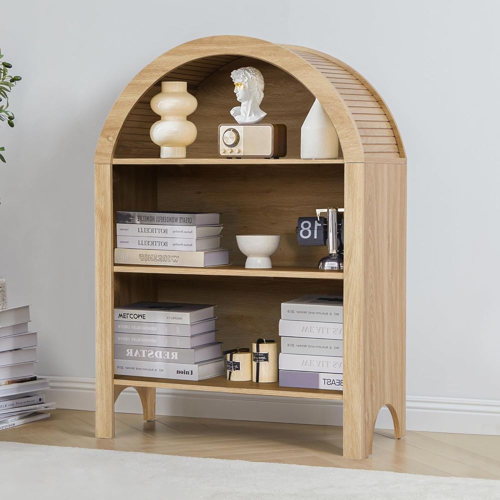 독립형 3단 아치형 책장 (가정 및 사무실용, 조절 가 - Home Office Bookshelves 리뷰 및 가격