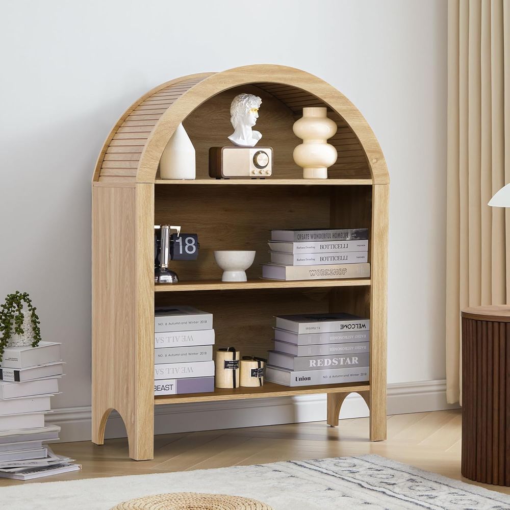 독립형 3단 아치형 책장 (가정 및 사무실용, 조절 가 - Home Office Bookshelves 리뷰 및 가격